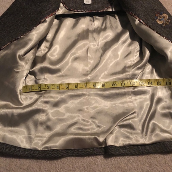 Jcrew 100% Wool Tweed Jacket/Blazer - Picture 6 of 9